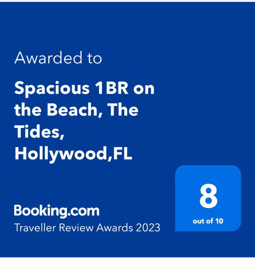 Spacious 1Br On The Beach, The Tides, Hollywood,Fl Ngoại thất bức ảnh